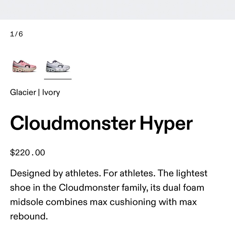 On Cloud Cloudmonster Hyper - image 6